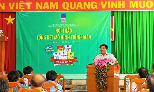 NPK Phú Mỹ tăng hiệu quả kinh tế trên lúa Thu Đông tại An Giang