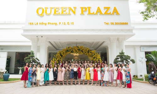 Top 43 thí sinh xuất sắc góp mặt trong đêm chung kết khoe sắc rạng ngời tại Queen Plaza