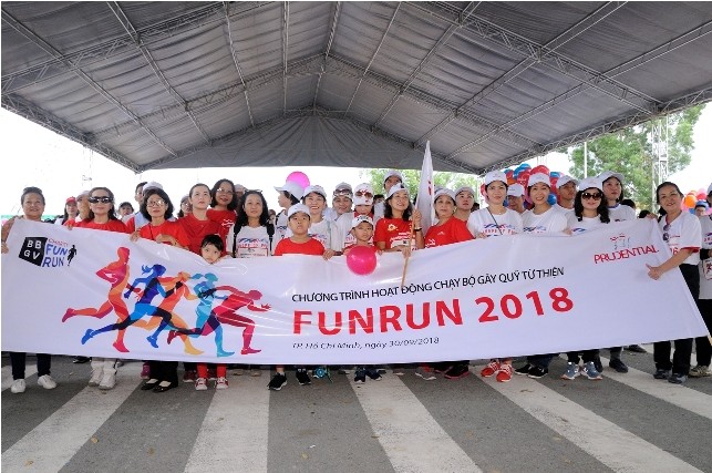 Fun Run 2018 và hành trình xây dựng lối sống khỏe cùng Prudential 