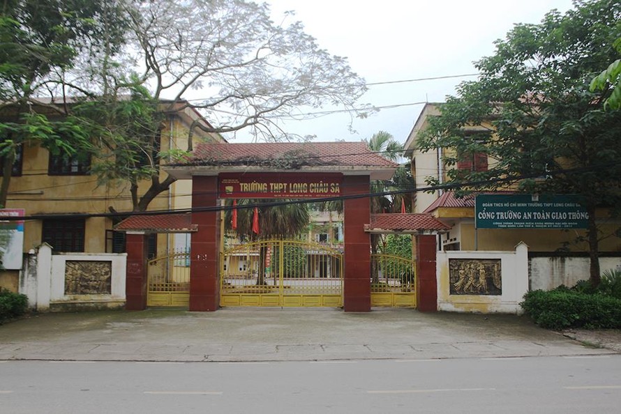Trường THPT Long Châu Sa, nơi có 4 nữ sinh nghỉ học giữa chừng.