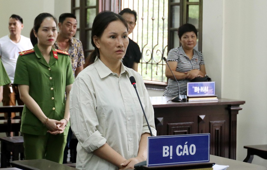 Tòa án nhân dân tỉnh Lào Cai đã tuyên phạt Lê Thị Huệ 17 năm tù giam.