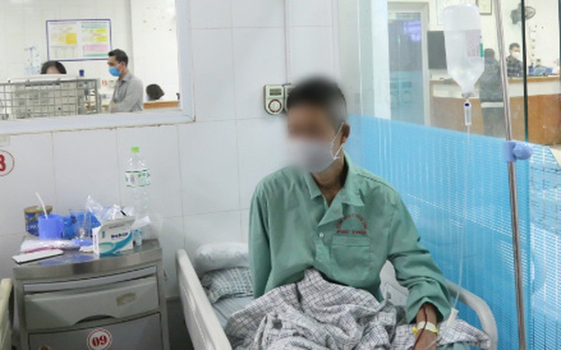 Bệnh nhân điều trị tại Bệnh viện đa khoa tỉnh Phú Thọ. 