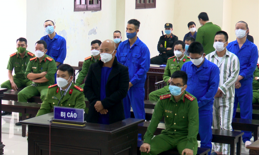 TAND tỉnh Thái Bình tuyên xử Đường "Nhuệ" và đồng bọn 81 năm tù giam vì tội "Cưỡng đoạt tài sản" - Ảnh: Hoàng Long