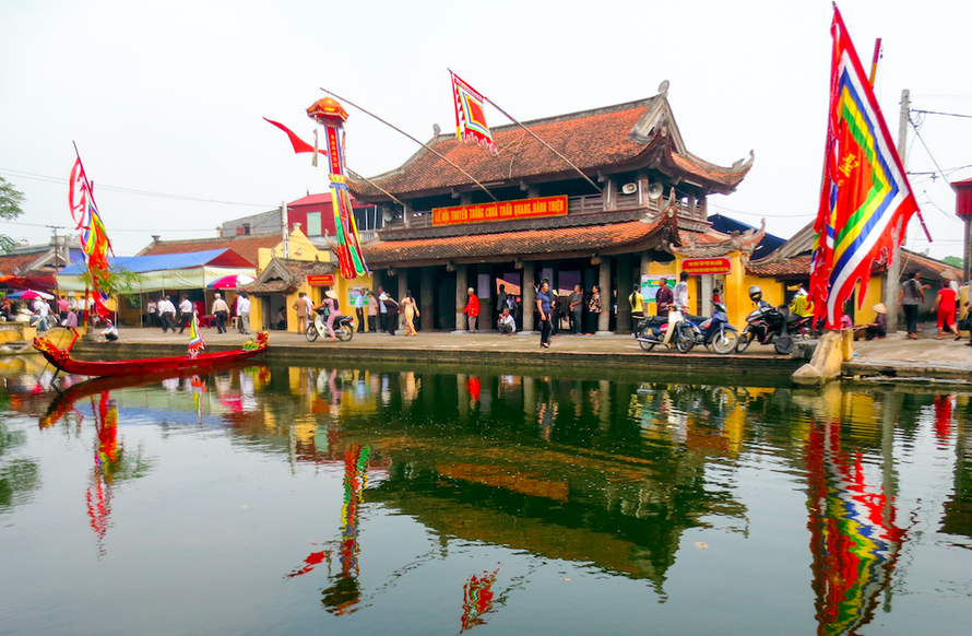 Lễ hội chùa Keo Hành Thiện trở thành Di sản phi vật thể Quốc gia - Ảnh: Hoàng Long