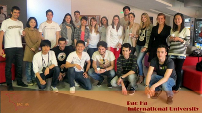 Sinh viên ĐH quốc tế Bắc Hà được Trường ESC Pau (Pháp) tiếp nhận đào tạo