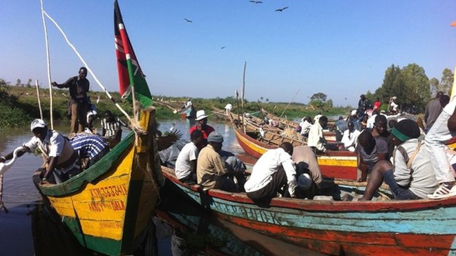 “Đổi tình lấy cá” rất phổ biến tại các khu vực đánh bắt cá ở Kenya. Ảnh: BBC