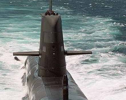 Tàu ngầm HMS Waller của Australia. Ảnh: AAP