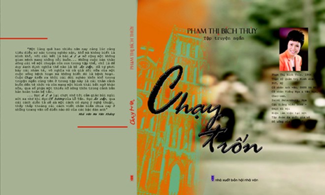 Bìa 1 tập truyện Chạy trốn của Phạm Thị Bích Thuỷ