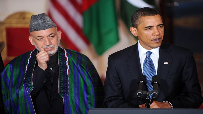 Ông Obama và ông Karzai đã từng rất thân thiết