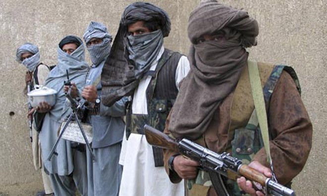 Các tay súng Taliban.