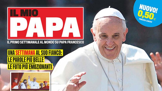 Italia ra tạp chí riêng về giáo hoàng