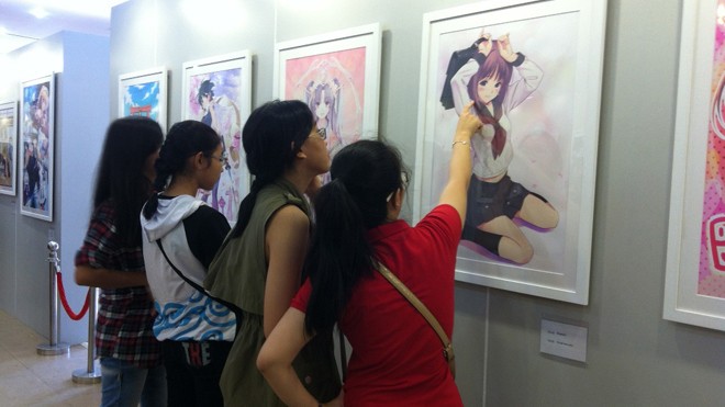 Triển lãm tranh minh họa Nhật Bản đầu tiên tại Việt Nam