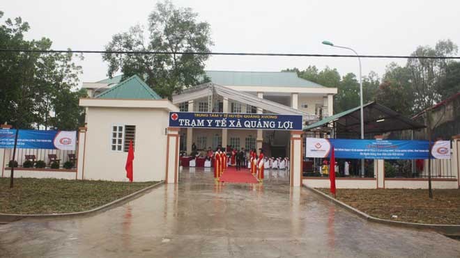 Trạm Y tế xã Quảng Lợi, huyện Quảng Xương, tỉnh Thanh Hóa tại Lễ Khánh thành