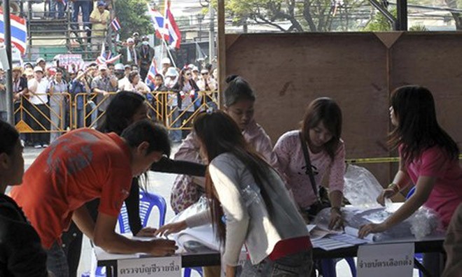 Kết quả của cuộc tổng tuyển cử ngày 2/2 của Thái Lan đã bị hủy.