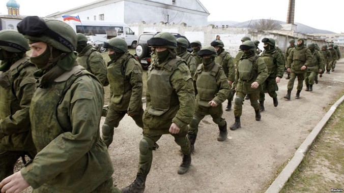 Lính Nga ở Crimea