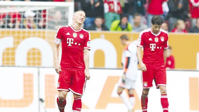 Bayern thua vì chủ quan khi nhiều ngôi sao ngồi dự bị. Ảnh: Getty
