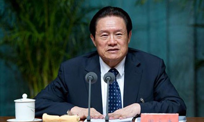 Chu Vĩnh Khang, cựu Ủy viên thường trực Bộ Chính trị Trung Quốc.