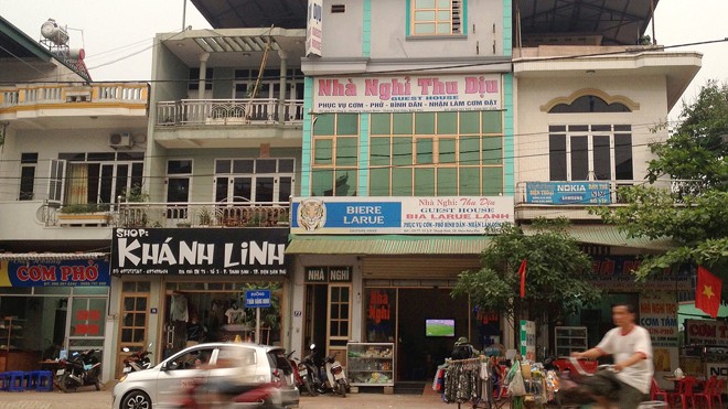 Nhà nghỉ Thu Dịu tại địa chỉ 77 Trần Đăng Ninh -phường Thanh Bình - Điện Biên