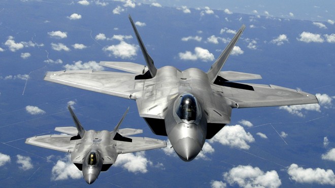 Máy bay chiến đấu F-22 của Mỹ. Ảnh: US Air Force