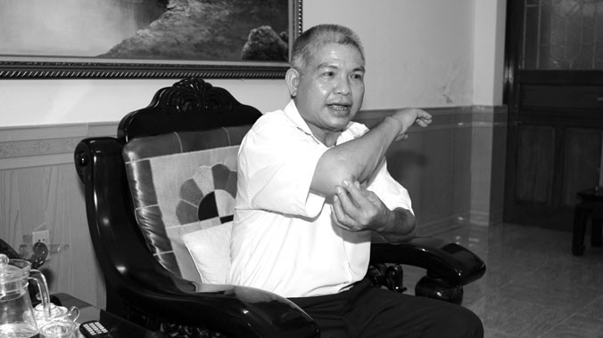 Ông Nguyễn Ngọc Cách, nguyên Giám đốc Bảo hiểm nhân thọ Thành phố Hải Phòng