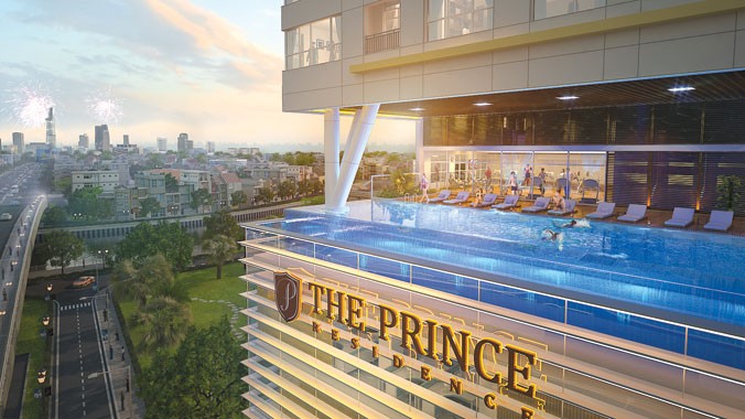 The Prince Residence tọa lạc tại số 17-19-21 Nguyễn Văn Trỗi Q. Phú Nhuận
