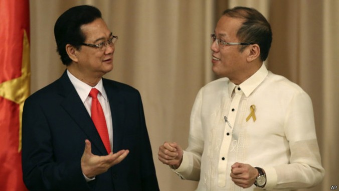 Thủ tướng Nguyễn Tấn Dũng và Tổng thống Aquino