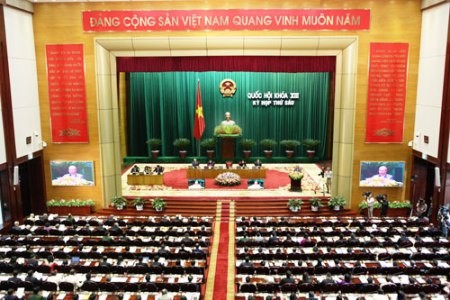 Một phiên họp của quốc hội. Ảnh minh họa: hanoimoi.com.vn.