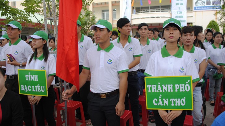 Hàng nghìn đoàn viên, thanh niên, sinh viên tham gia hưởng ứng Ngày môi trường thế giới