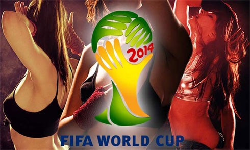 World Cup 2014 là dịp làm ăn béo bở cho một triệu gái điếm Brazil và đồng nghiệp của họ từ các quốc gia khác