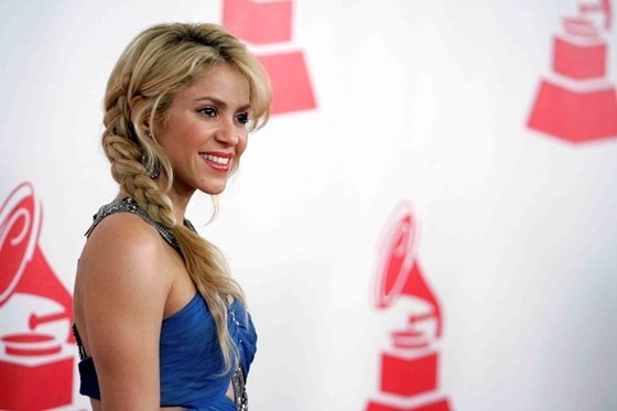 Nữ ca sĩ Shakira sẽ hát tại lễ bế mạc World Cup 2014. Ảnh Reuters