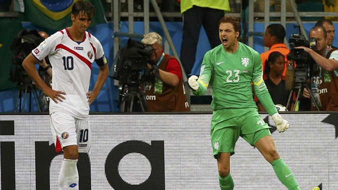 Tim Krul trở thành người hùng của Hà Lan ở loạt luân lưu 11m