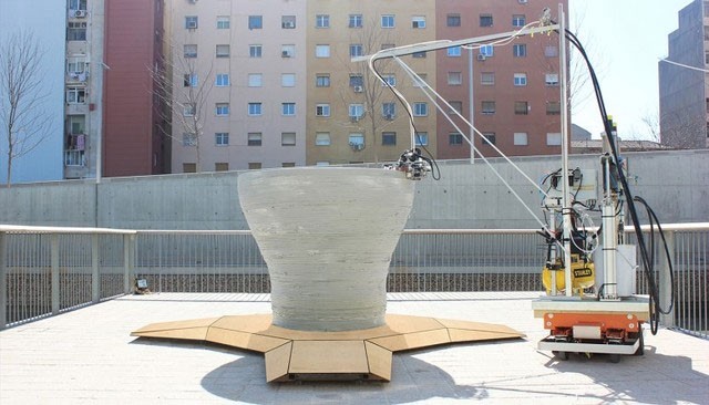 Thử nghiệm Robot 3D thay thế người xây cao ốc cực khủng
