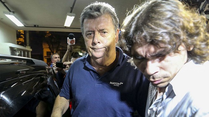 Ông Whelan bị bắt ngay tại “đại bản doanh” của FIFA tại Brasil trong suốt những ngày diễn ra World Cup. Ảnh: Independent