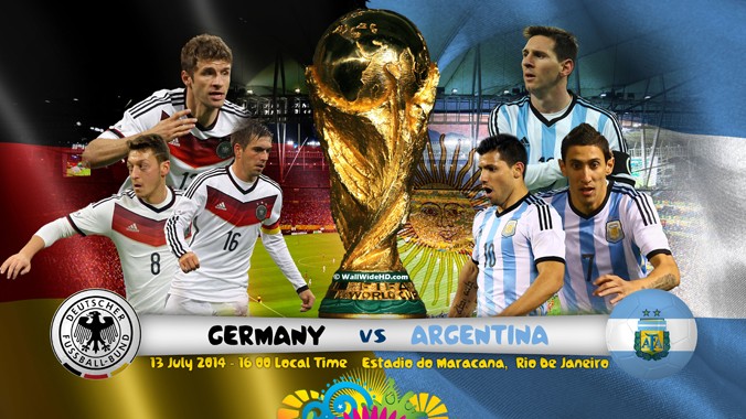 2h ngày 14/7: Đức - Argentina, lịch sử có đổi thay?