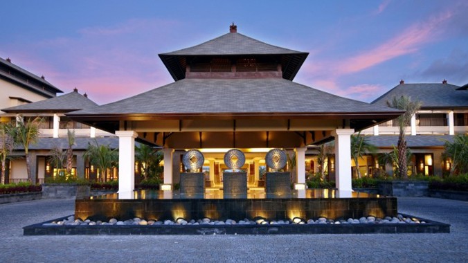 Khách sạn St Regis trong khu nghỉ dưỡng Dusa Nua ở Bali. Ảnh: Flickr