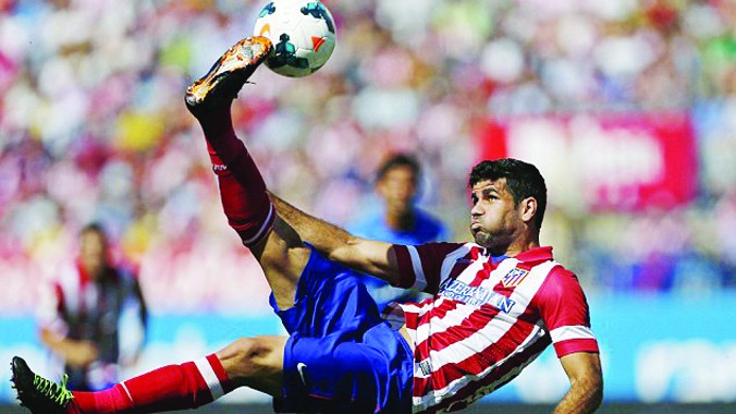 Diego Costa được kỳ vọng là vũ khí hủy diệt của Chelsea mùa tới. Ảnh: AP