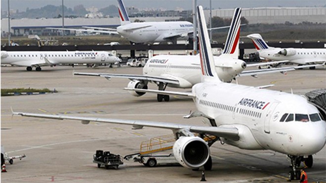 Hãng Air France hiện đang khai thác nhiều chuyến bay tới khu vực Tây Phi, nơi đang xảy ra dịch bệnh Ebola