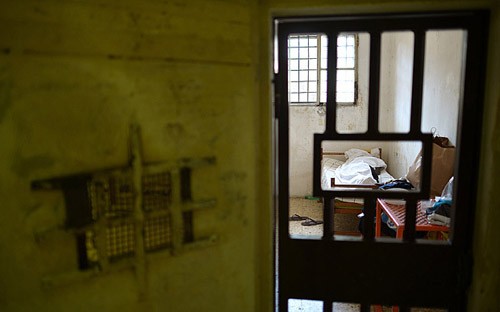 Một buồng giam trong nhà tủ Regina Coeli. Ảnh: AFP.