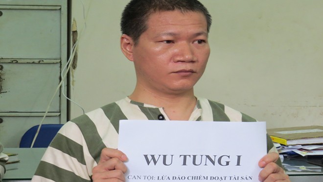 Trước khi qua Việt Nam, Wu Tung I đã thực hiện trót lọt nhiều vụ tại Thái Lan