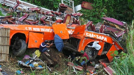 Hãng xe Sao Việt bị tai nạn giao thông khiến 12 người thiệt mạng, 41 người bị thương tại Sa Pa hôm 1/9