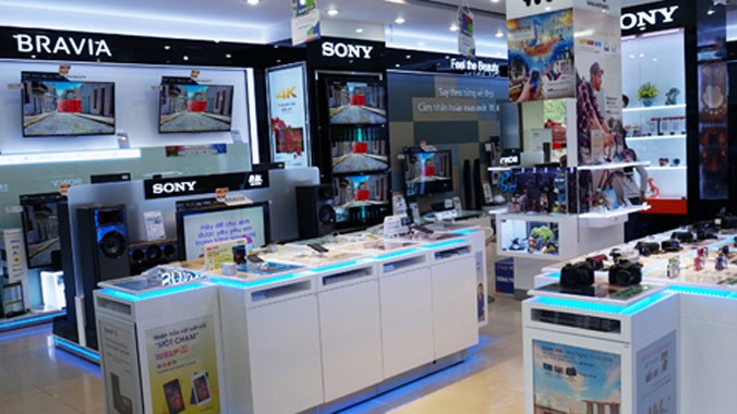 Sony khuyến mại nhiều sản phẩm tại Lotte Center