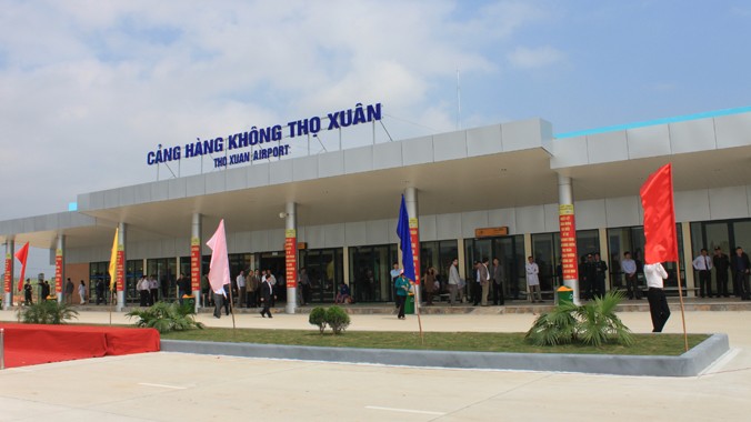 Cảng hàng không Thọ Xuân- Thanh Hóa. Ảnh: Hoàng Lam