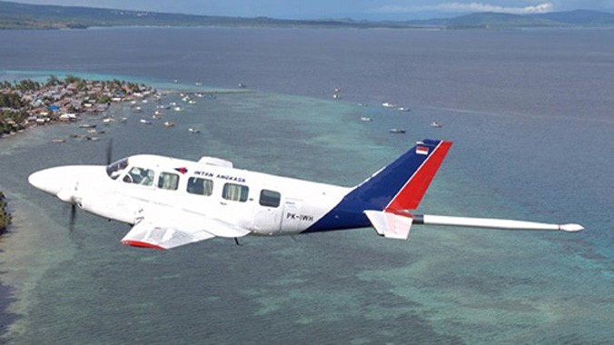 Chiếc máy bay chở 10 người được cho là đã bị rơi xuống khu vực rừng rậm nhiệt đới Amazon. Ảnh minh họa