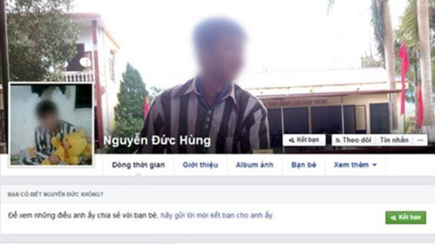 Trang Facebook gây xôn xao cộng đồng mạng của Nguyễn Đức Hùng.
