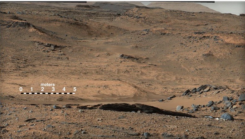 Tàu Curiosity tới thám hiểm vùng núi sao Hỏa