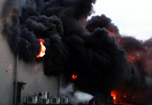 Toàn cảnh vụ cháy công ty của Nhật ở Bình Dương