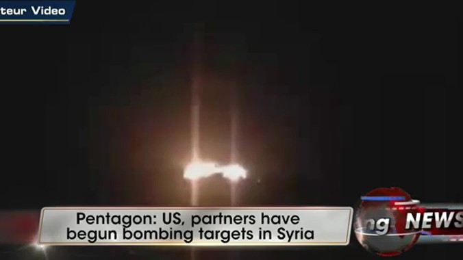 Mỹ phóng tên lửa tiêu diệt phiến quân IS ở Syria