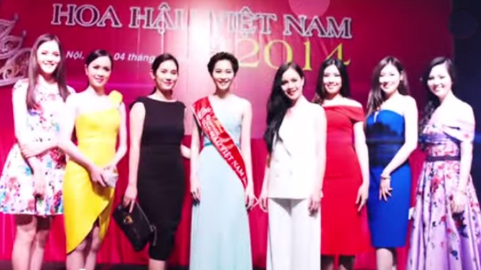 Dàn người đẹp hội tụ trước thềm Hoa hậu Việt Nam 2014