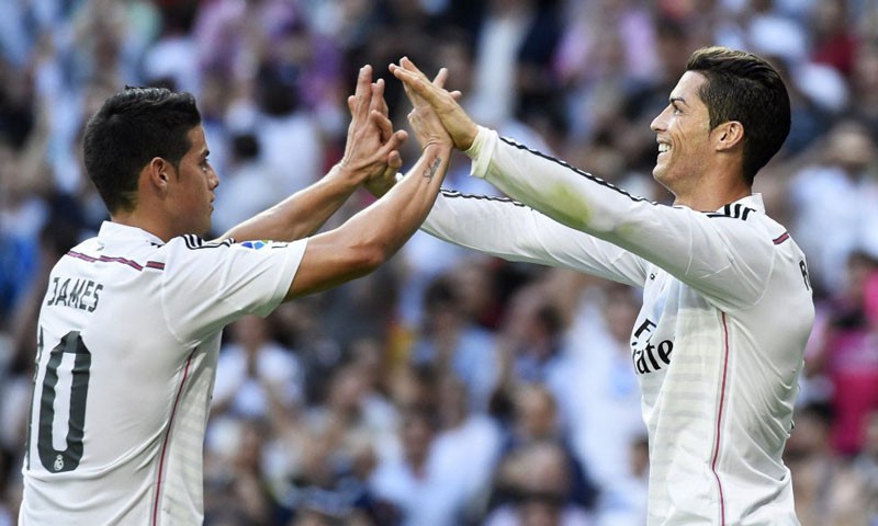 Ronaldo và các đồng đội đã giành chiến thắng một cách thuyết phục.