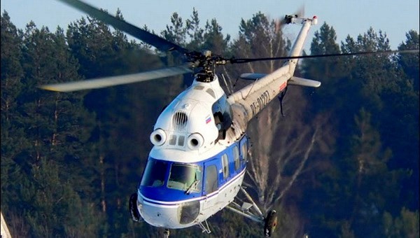 Máy bay trực thăng MI-2. Nguồn: Siberiantimes.